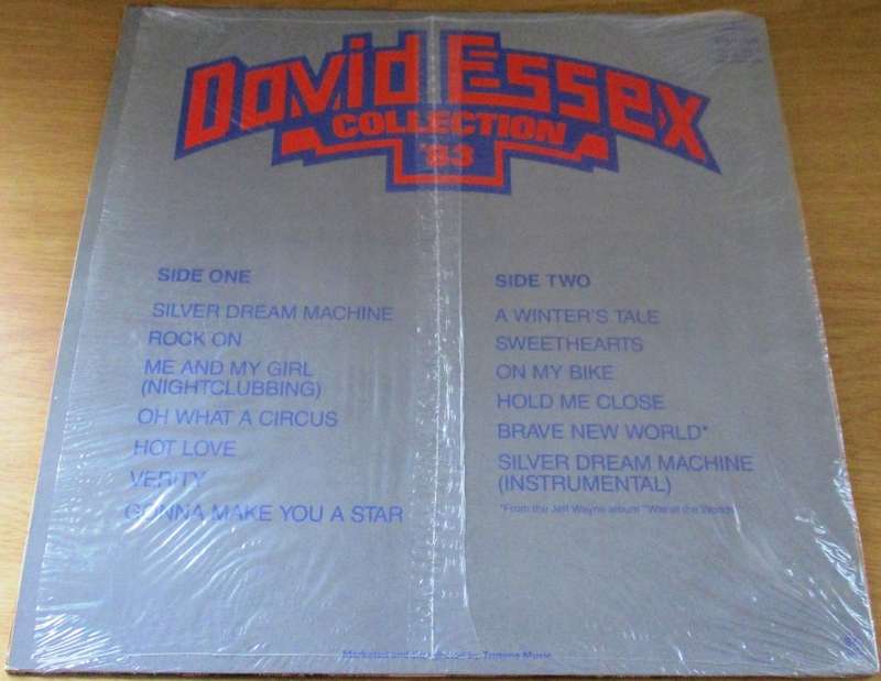 DAVID ESSEX Collection `83 VINYL LP Record