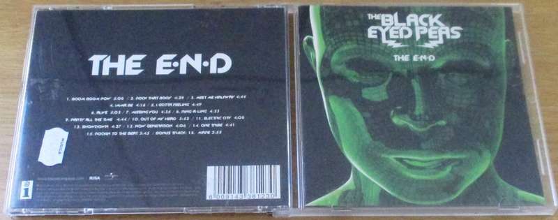 THE BLACK EYED PEAS The End CD  [Shelf Z Box 2]