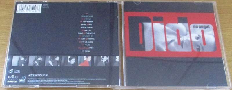 DIDO No Angel CD  [Shelf Z Box 2]