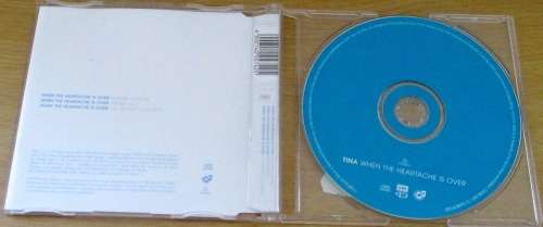 TINA TURNER When the Heartache is Over CD Single  [Shelf Z Box 2]