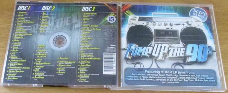 Various PUMP UP THE 90`S 3xCD [Shelf Z Box 3]
