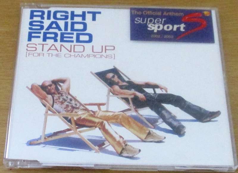 RIGHT SAID FRED Stand Up for the Champions CD  [Shelf Z Box 6]