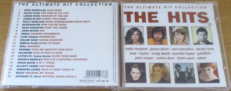 Various THE HITS 19 CD  [Shelf Z Box 12]