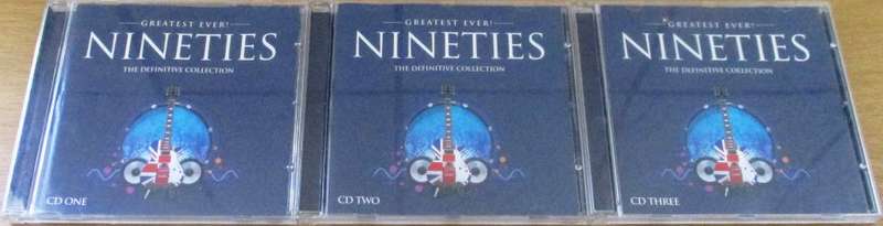 Various GREATEST 90`S EVER  3xCD  [Shelf G Box 8]