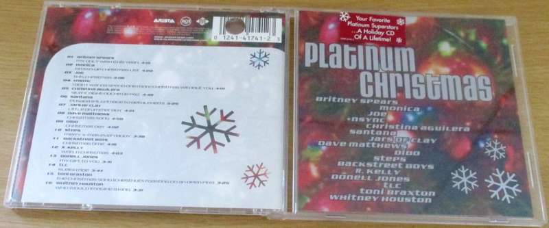 Various PLATINUM CHRISTMAS CD  [Shelf G Box 6]