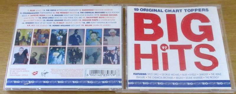 Various BIG HITS `97 CD  [Shelf G Box 5]