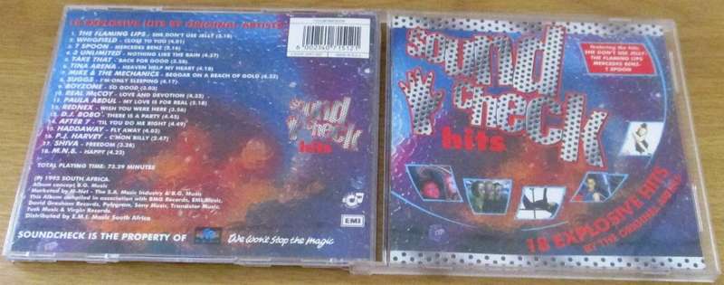 Various SOUND CHECK 1 CD  [Shelf G Box 9]