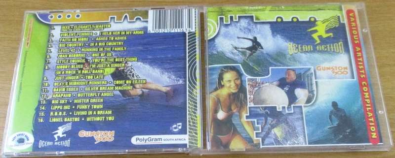 Various GUNSTON 500 ROCK COMPILATION CD  [Shelf G Box 12] Faith no More INXS