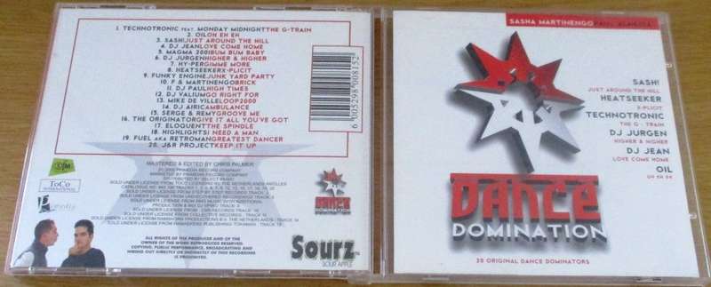 Various DANCE DOMINATION CD  [Shelf G Box 11]