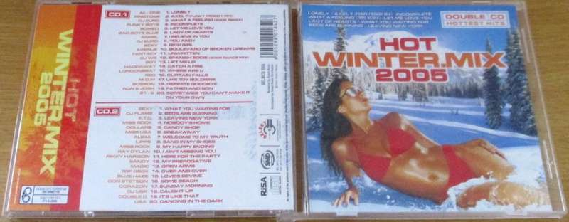 Various HOT WINTER MIX 2005 2xCD  [Shelf G Box 15]