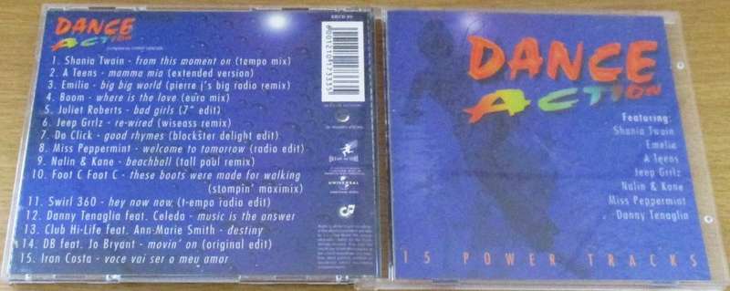 Various DANCE ACTION CD  [Shelf G Box 16] Shania Twain