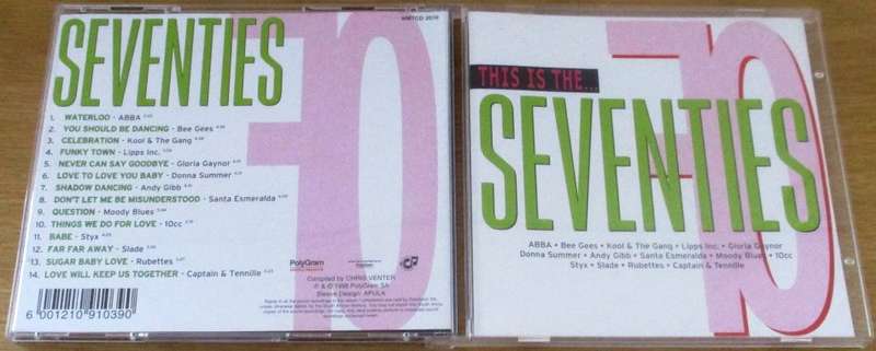 Various THIS IS THE 70`S CD [Shelf G Box 18] ABBA 10CC Donna Summer Andy Gibb