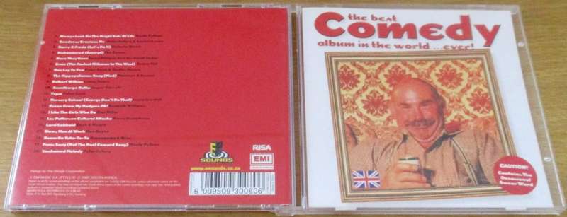 Various THE BEST COMEDY ALBUM IN THE WORLD EVER CD [Shelf G Box 26]