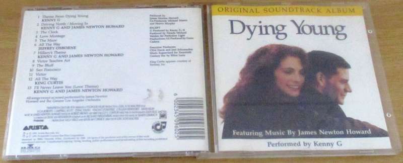 SOUNDTRACK: DYING YOUNG O.S.T. CD [Shelf V Box 5]