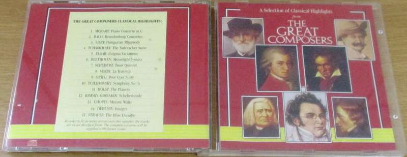 THE GREAT COMPOSERS [Classical Box 4]