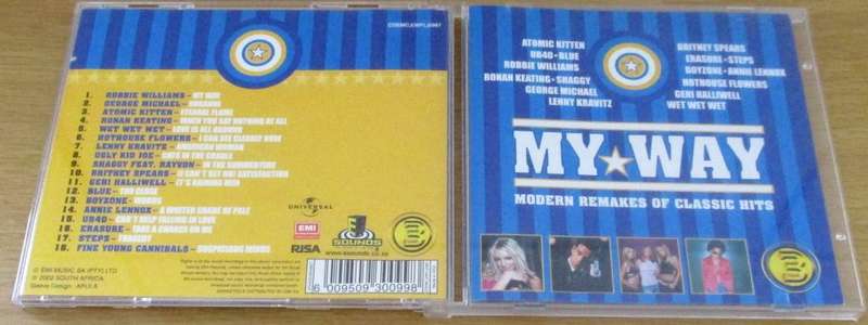 Various MY WAY  Modern Remakes of Classic Hits CD Collection CD [Shelf V Box 5]