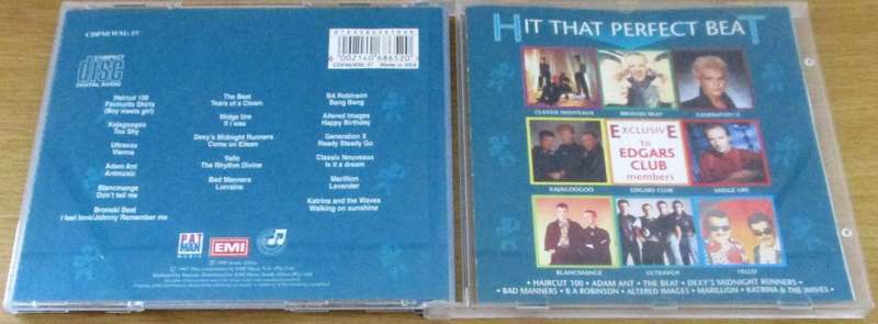 Various HIT THAT PERFECT BEAT CD [Shelf V Box 5]