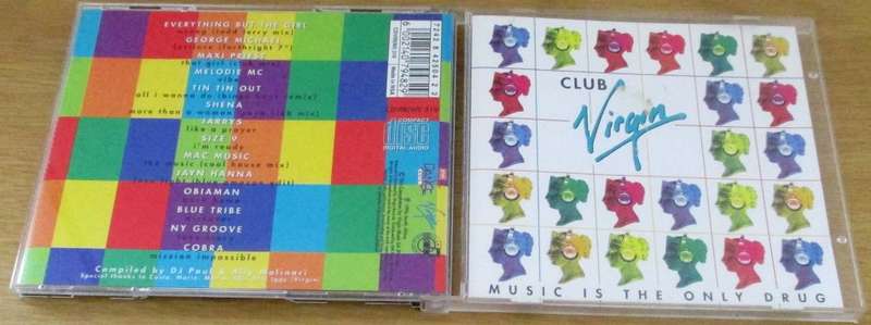 Various CLUB VIRGIN MUSIC IS THE DRUG CD [Shelf V Box 3] George Michael