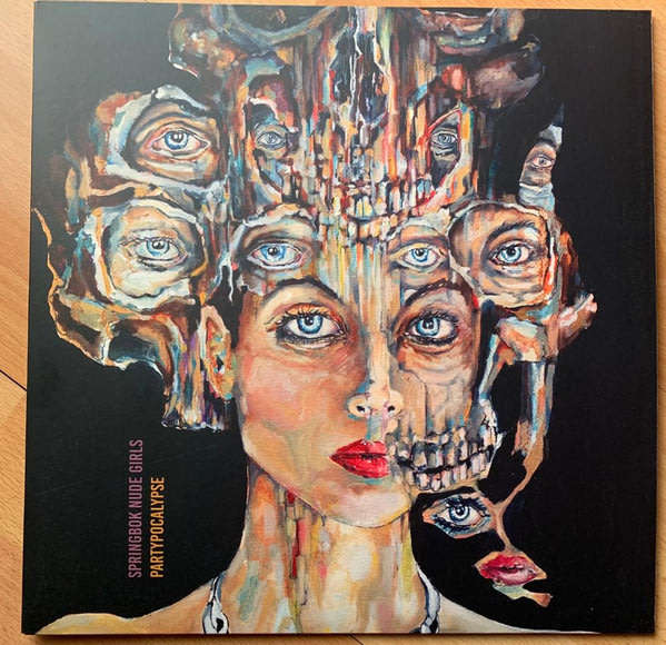 SPRINGBOK NUDE GIRLS Partypocalypse 2022 ORANGE VINYL LP Record