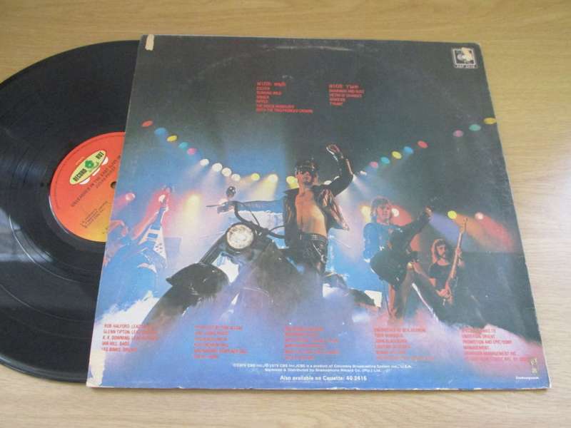 JUDAS PRIEST Unleashed In The East (Live In Japan) 1979 South African Pressing VINYL LP RECORD