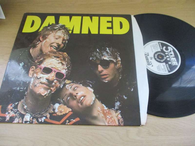 THE DAMNED Damned Damned Damned 1977 UK Pressing LP VINYL RECORD