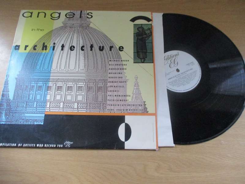 Various ANGELS IN THE ARCHITECTURE Brian Eno Robert Fripp South African Pressing 2xLP VINYL RECORD