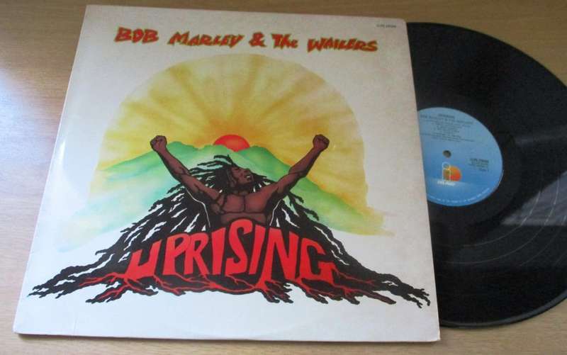 BOB MARLEY AND THE WAILERS Uprising 1980 South African Pressing VINYL LP RECORD