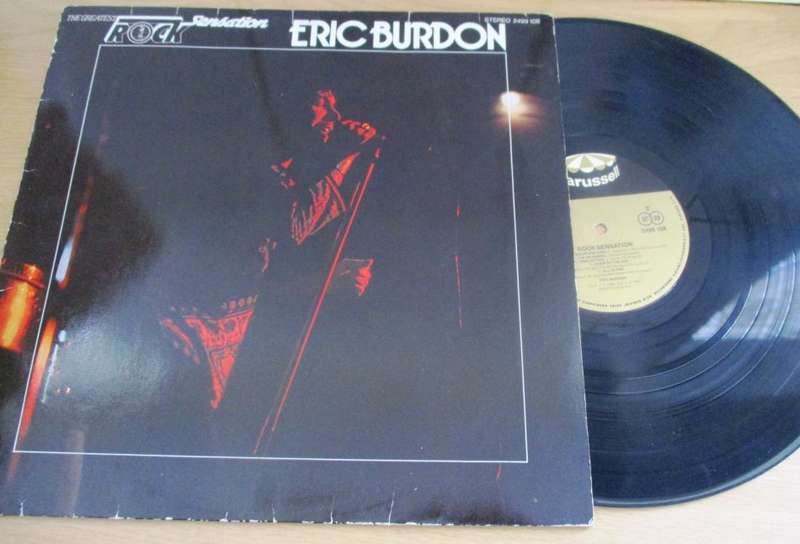 ERIC BURDON Rock Sensation VINYL LP RECORD