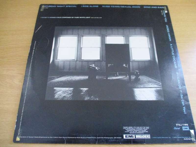 LEE CLAYTON  Naked Child VINYL LP RECORD