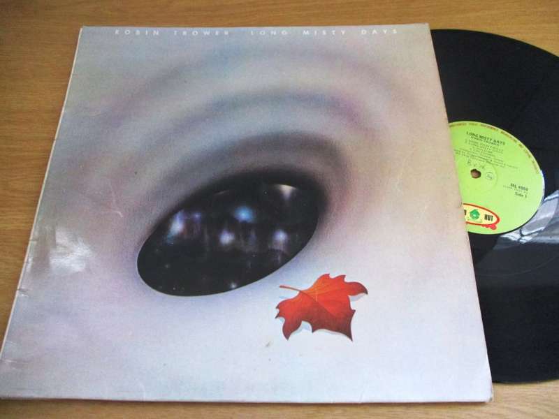 ROBIN TROWER Long Misty Days VINYL LP RECORD