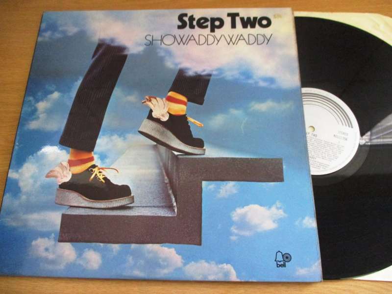 SHOWADADDYWADDY Step Two VINYL LP RECORD