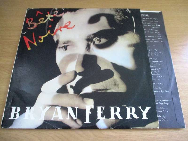 BRYAN FERRY Bete Noire VINYL LP RECORD