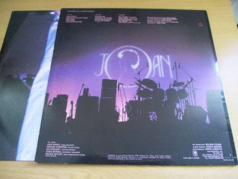 JOAN ARMATRADING Steppin` Out VINYL LP RECORD