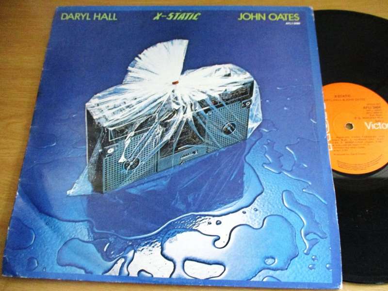 DARYL HALL + JOHN OATES X-Static LP RECORD