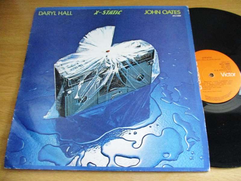 DARYL HALL + JOHN OATES X-Static LP RECORD