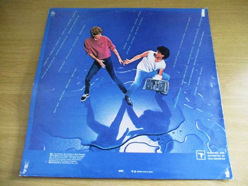 DARYL HALL + JOHN OATES X-Static LP RECORD