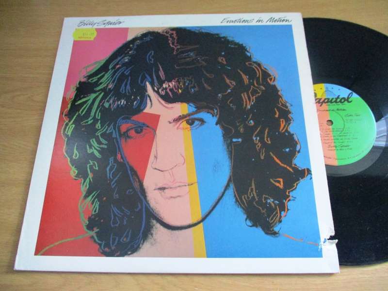 BILLY SQUIER Emotions in Motion VINYL LP RECORD