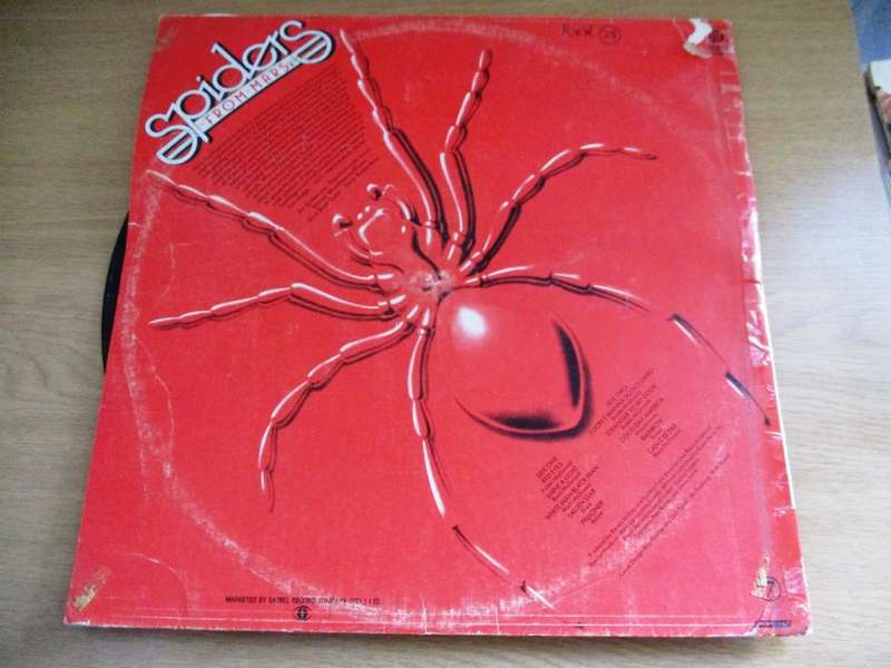 SPIDERS FROM MARS `The Band that Backed David Bowie to Stardom`  VINYL LP RECORD