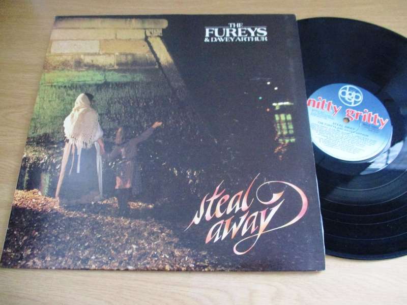 THE FUREYS + DAVEY ARTHUR Steal Away VINYL LP RECORD