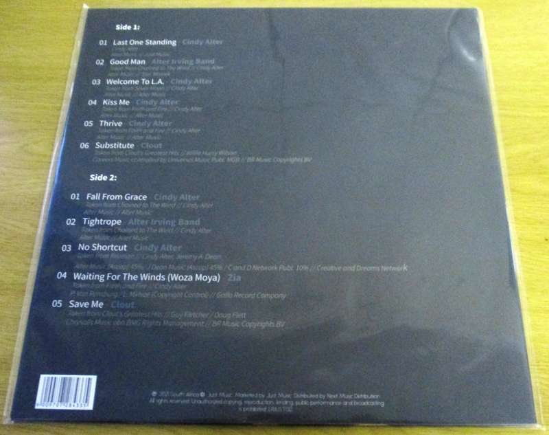 CINDY ALTER The Essential Collection - Last One Standing 2022 VINYL LP Record