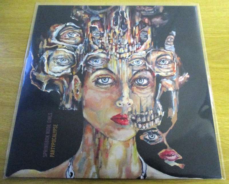 SPRINGBOK NUDE GIRLS Partypocalypse 2022 ORANGE VINYL LP Record