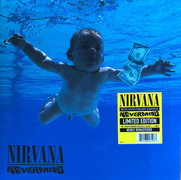 NIRVANA Nevermind [30th Anniversary re-issue] includes 7"  single LP VINYL LP RECORD