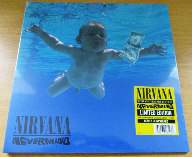 NIRVANA Nevermind [30th Anniversary re-issue] includes 7"  single LP VINYL LP RECORD