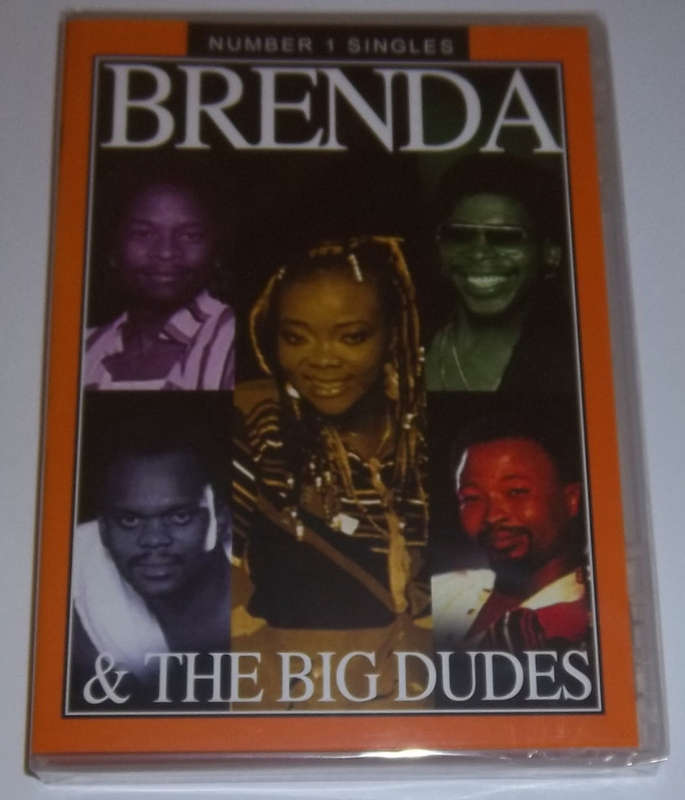 BRENDA and the BIG DUDES No.1 Singles DVD SOUTH AFRICA Cat DVDBREN103
