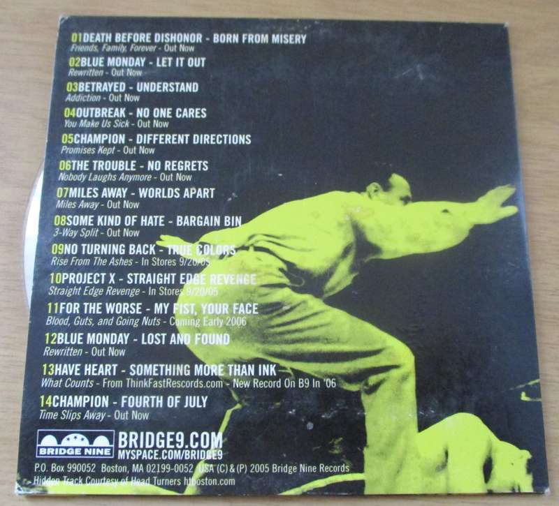 BRIDGE NINE Label Sampler CD [cardsleeve box]