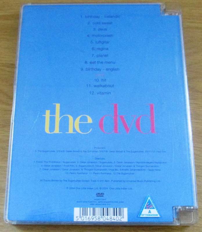 THE SUGAR CUBES The DVD [Bjork]