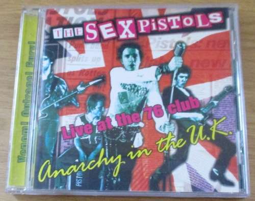 SEX PISTOLS Live at the 76 Club Anarchy in the UK CD