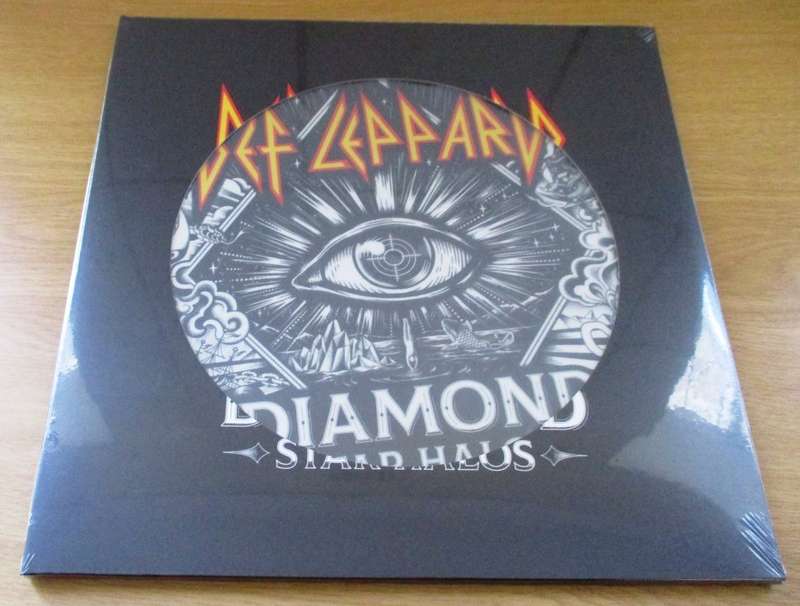 DEF LEPPARD Diamond Star Halos PICTURE DISC 2XLP VINYL LP RECORD