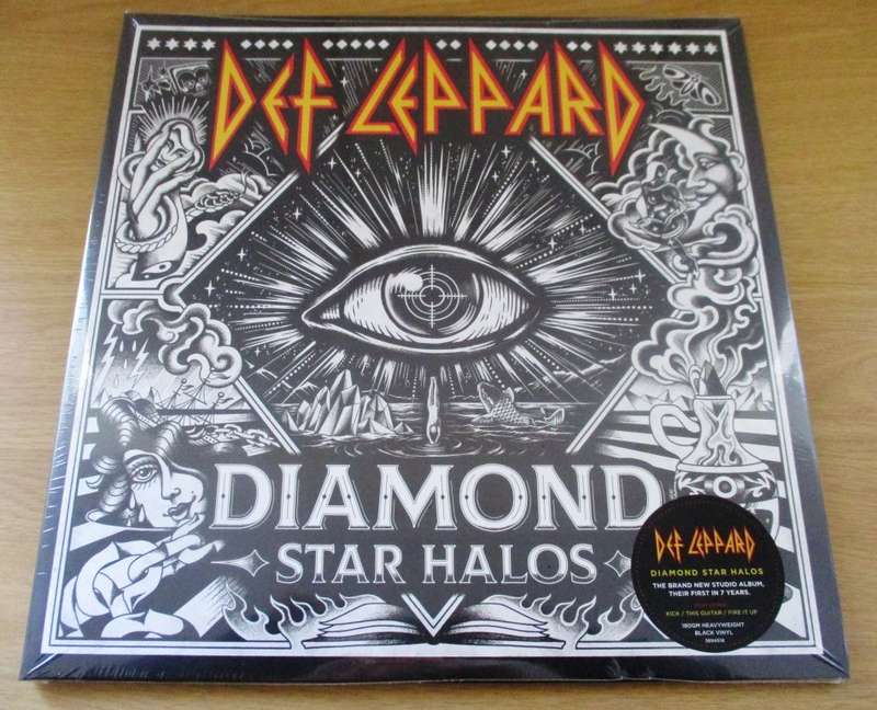 DEF LEPPARD Diamond Star Halos 2XLP VINYL LP RECORD