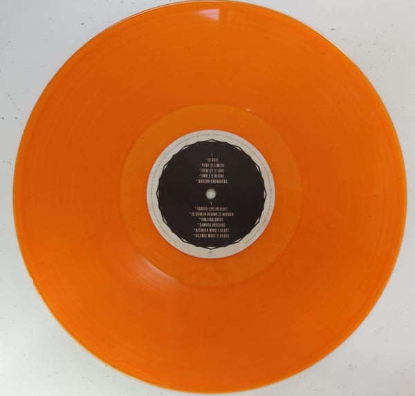 ENIGMA The Screen Behind The Mirror Ltd Edition TRANSLUCENT ORANGE VINYL